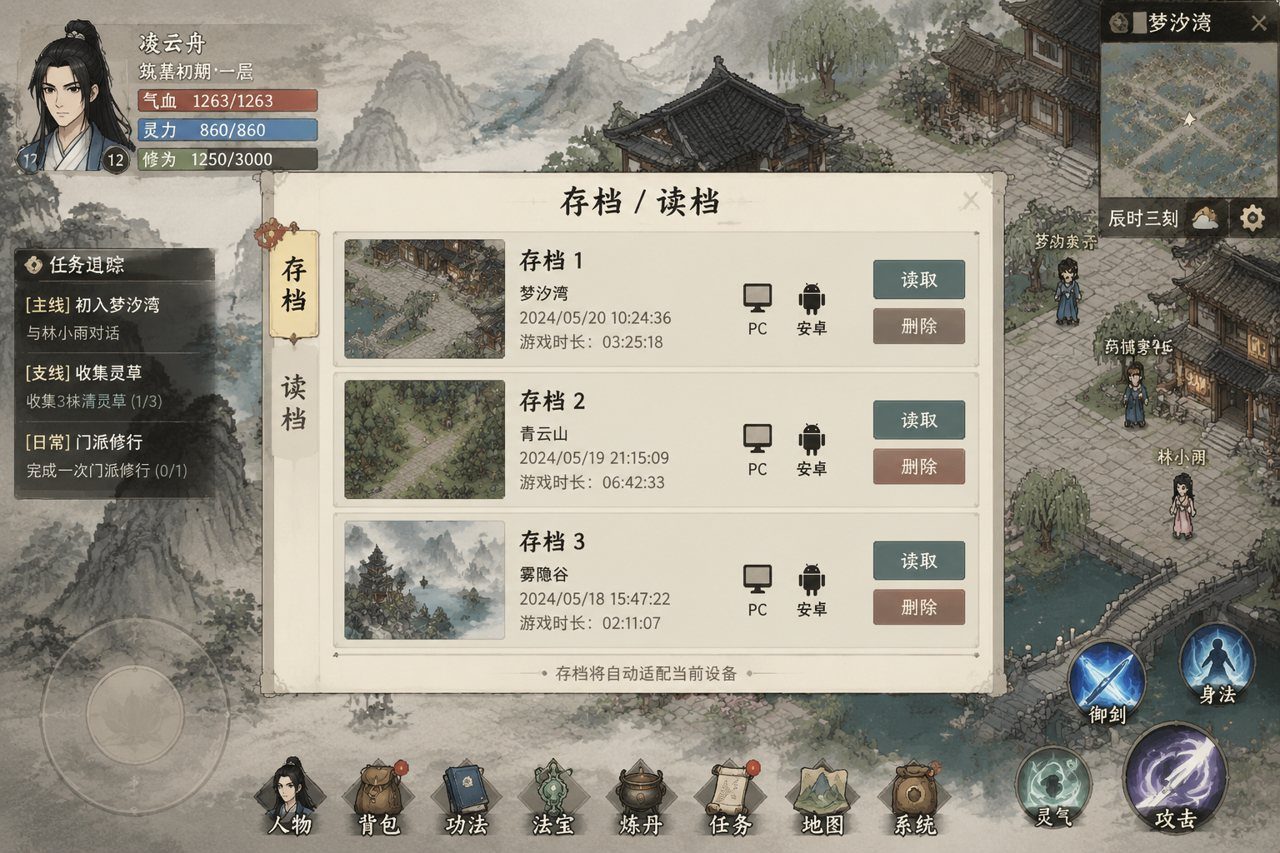 谪仙索欢录 剧情互动 场景图 1
