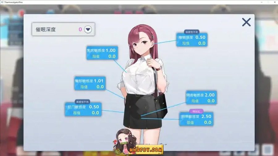 诱饵痴汉搜查官梨奈V1 角色成长 预览图 7